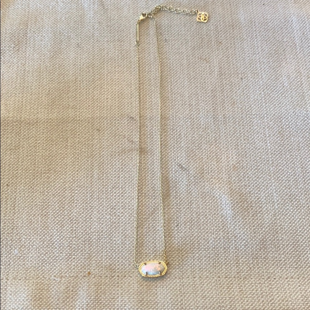 Kendra Scott Gold Iridescent Necklace